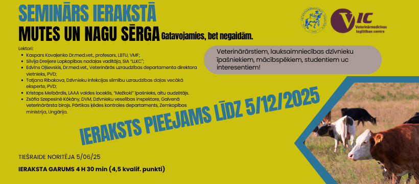 Mutes un nagu sērga, gatavojamies, bet negaidām!